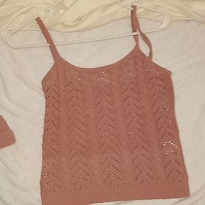 Jessica Simpson, small, pink, sweater and top set